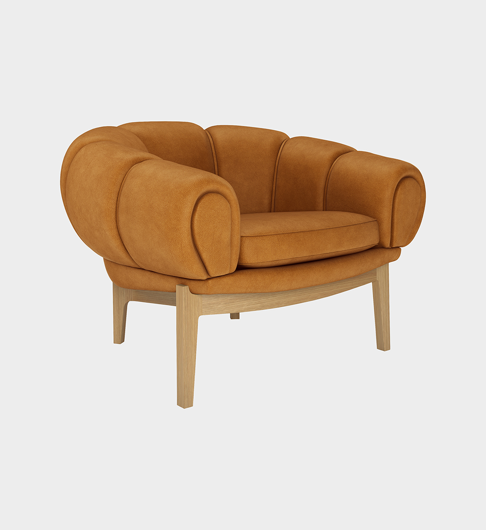 Tinnappelmetz-Gubi-Croissant Lounge Chair 2