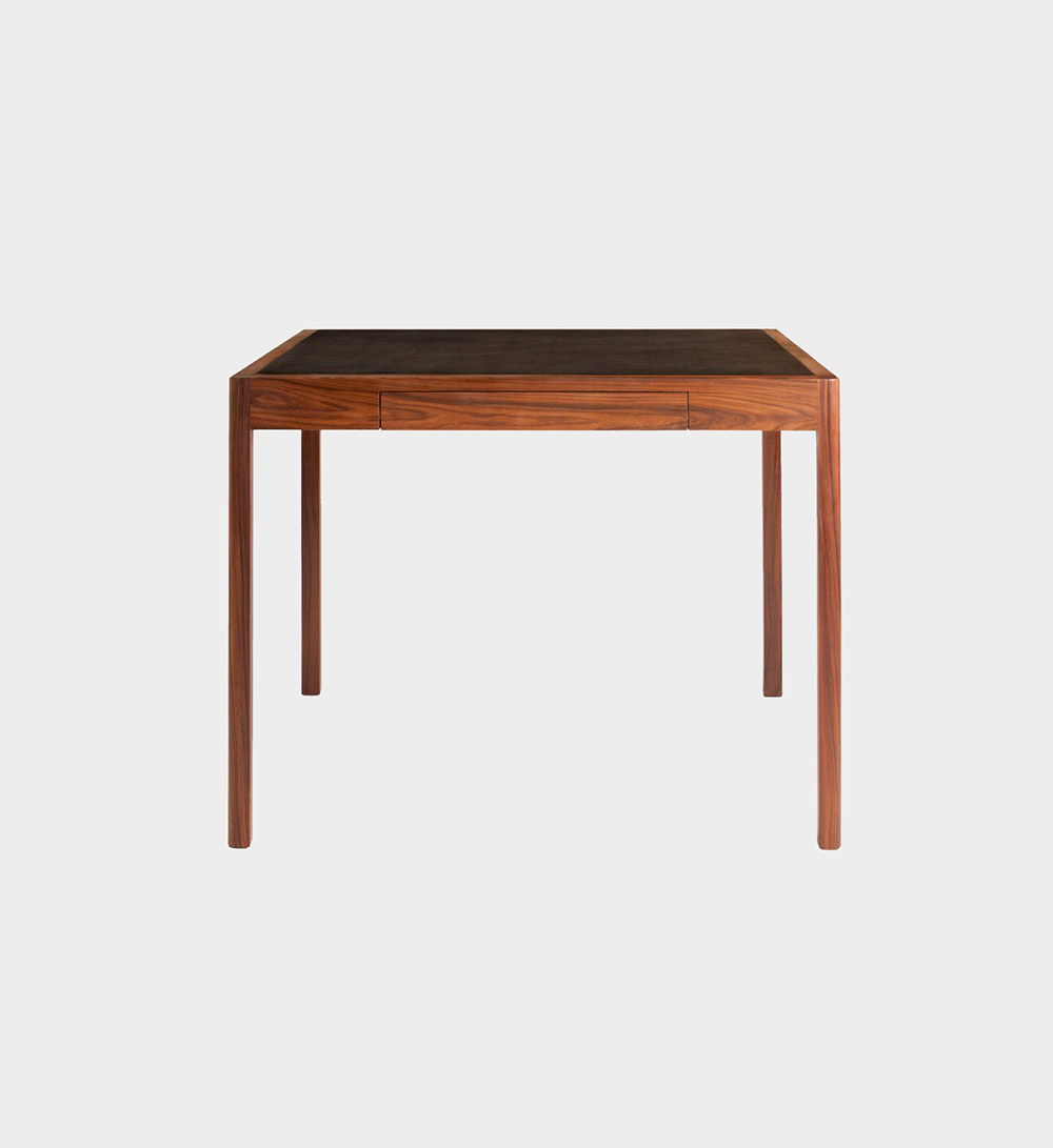 TinnappleMetz-BassamFellows Leather Desk And Table 1